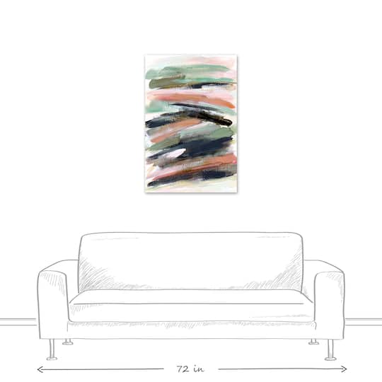 Strokes 24" x 36" Canvas Wall Art